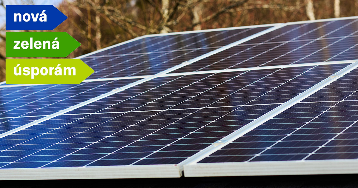Dotace Nová zelená úsporám na fotovoltaiku